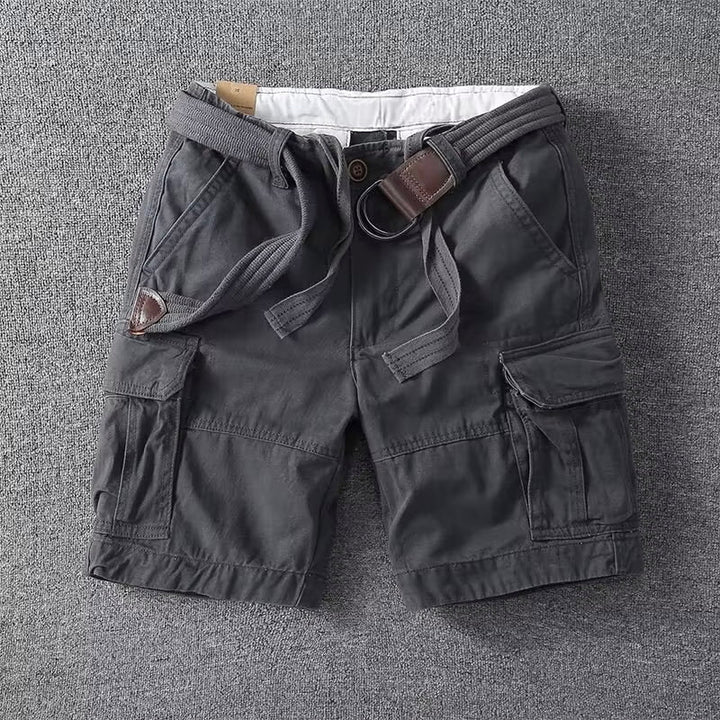 Nash | Belted Multi Pocket Cargo Shorts