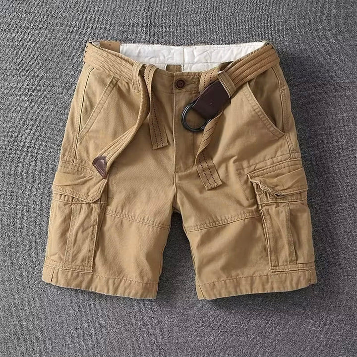 Nash | Belted Multi Pocket Cargo Shorts