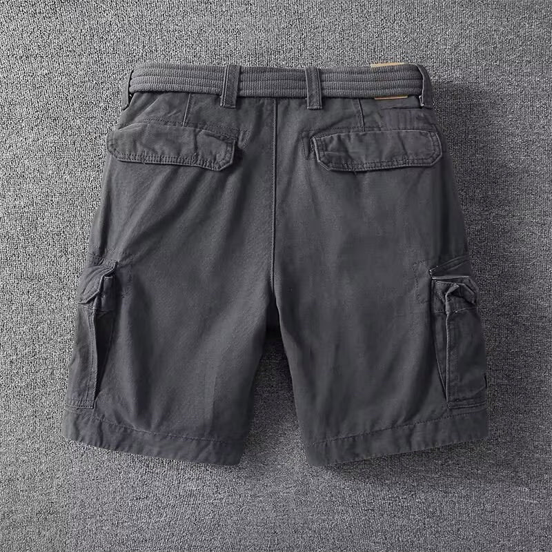 Nash | Belted Multi Pocket Cargo Shorts