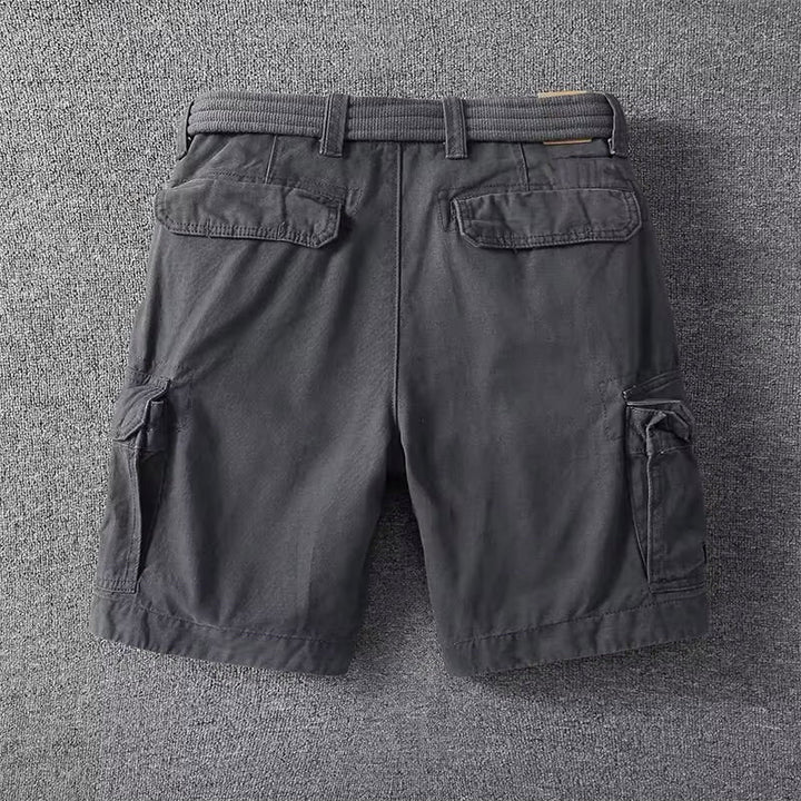 Nash | Belted Multi Pocket Cargo Shorts