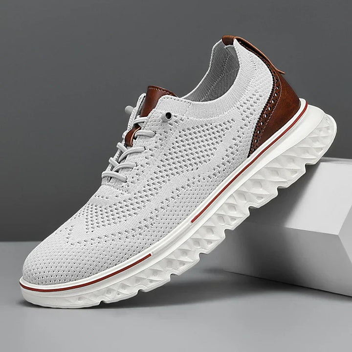 Bryce | Lace-Up Knit Sneakers