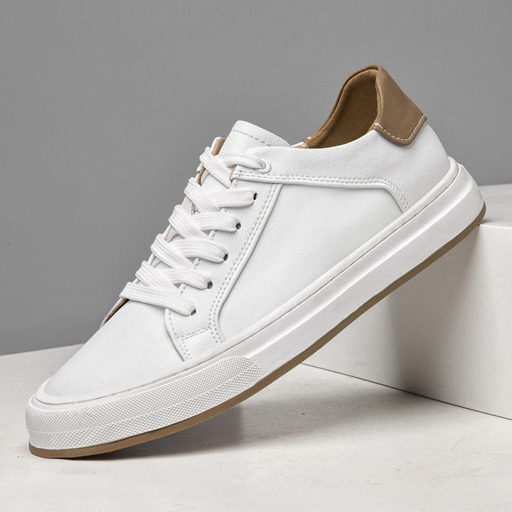 Douglas | Structured Panel Lace-Up Sneakers