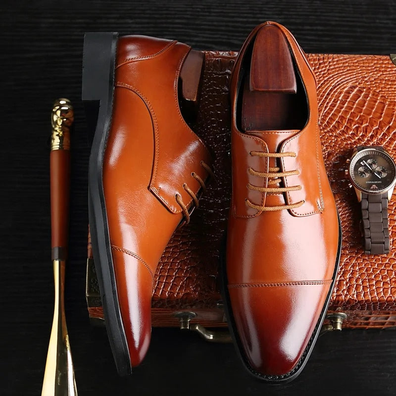 Dmitri | Lace-Up Oxford Dress Shoes