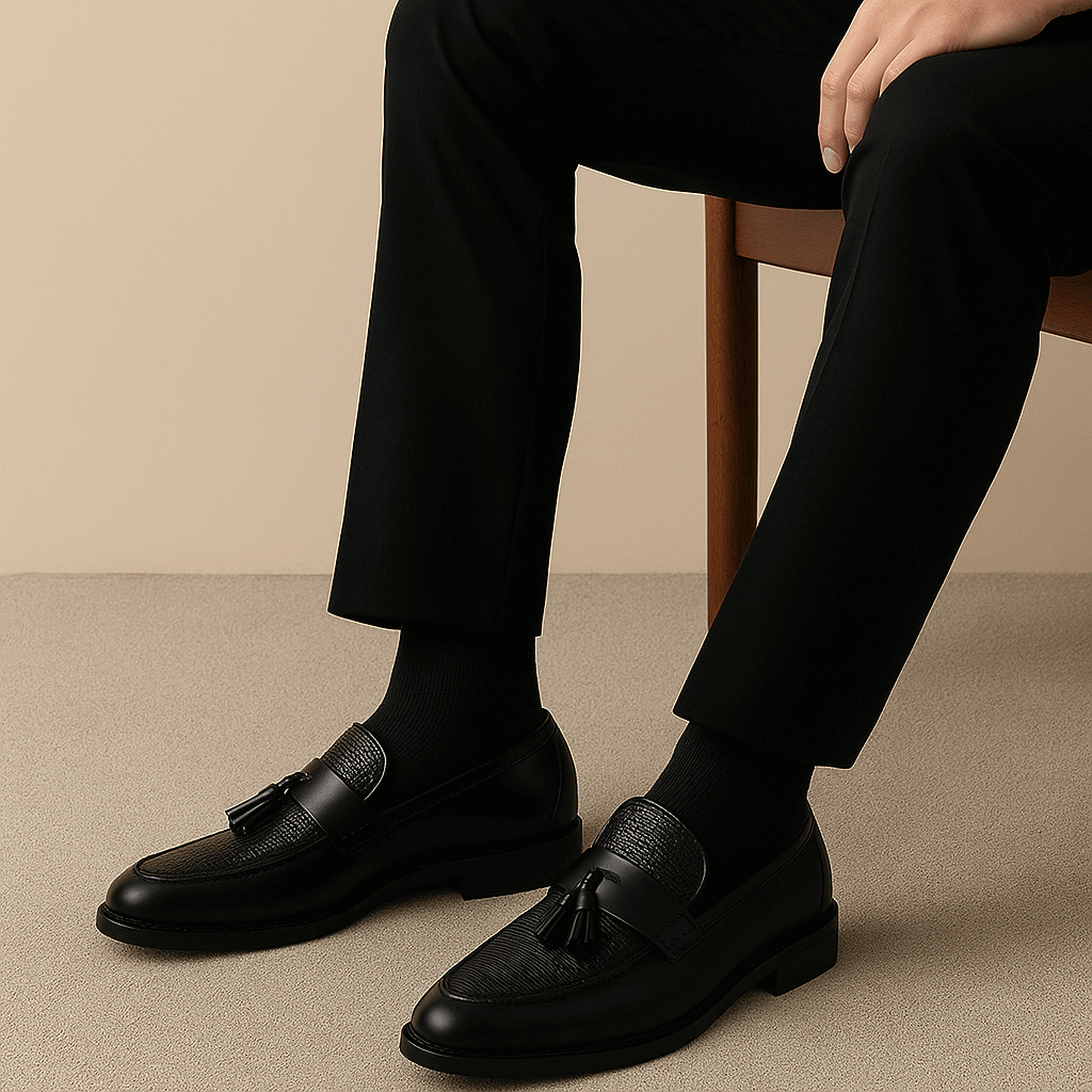 Casey | Slip-On Textured Loafers