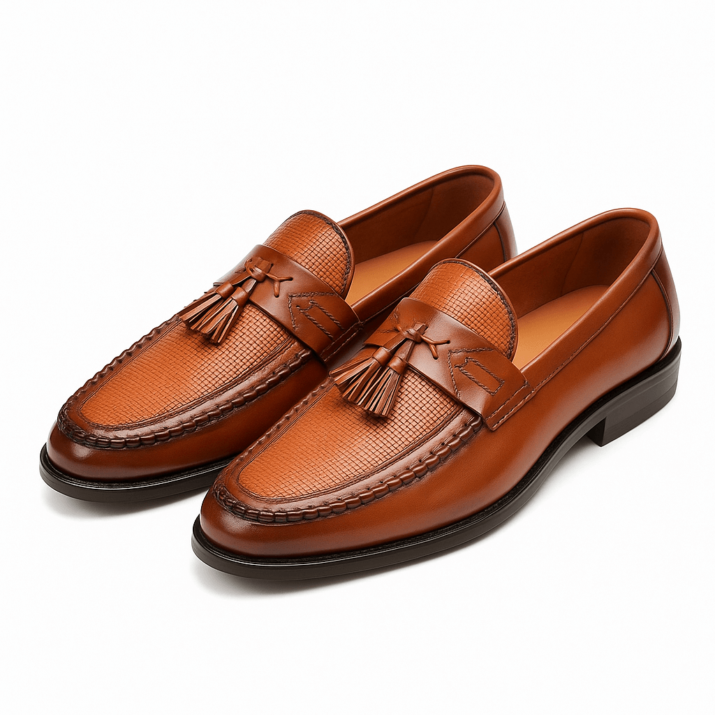 Casey | Slip-On Textured Loafers