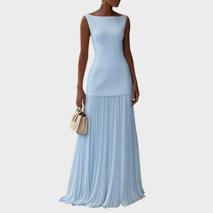 Judith | Pleated Sleeveless Dress