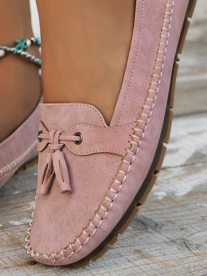 April | Tassel Loafers Slip-On Flats