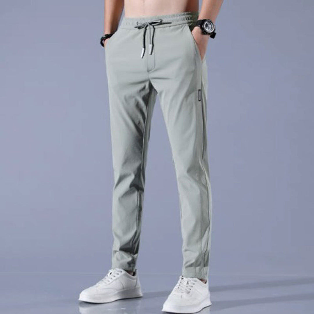 Jace | Slim Drawstring Waist Trousers