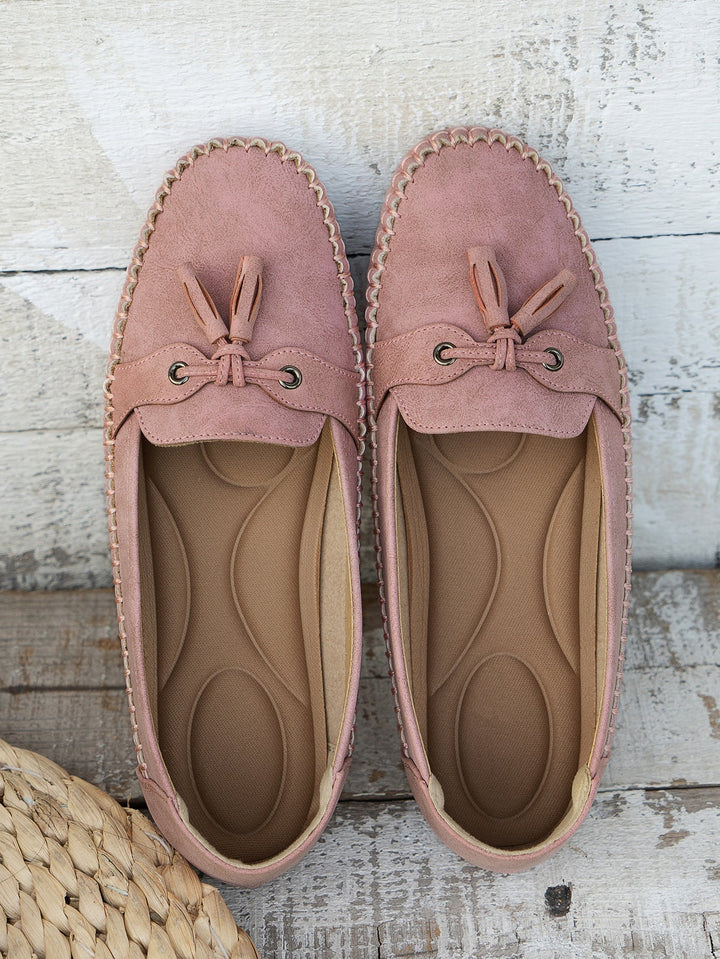 April | Tassel Loafers Slip-On Flats