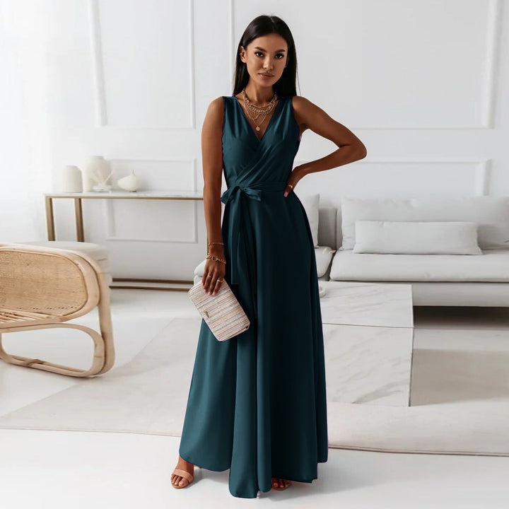 Maxine | Wrap Maxi Evening Dress