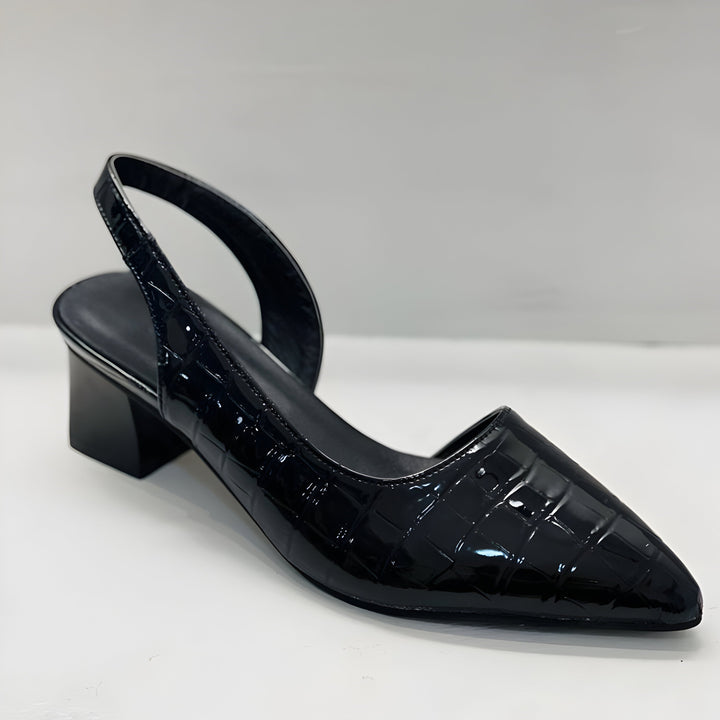 Anetta | Pointed Toe Slingback Flats