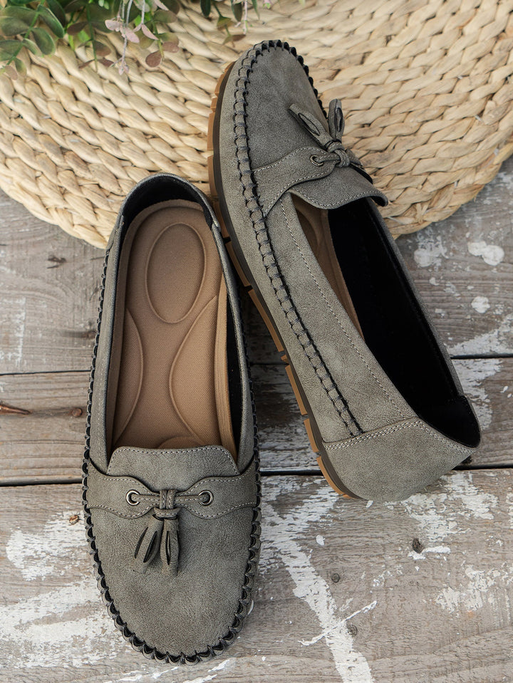 April | Tassel Loafers Slip-On Flats