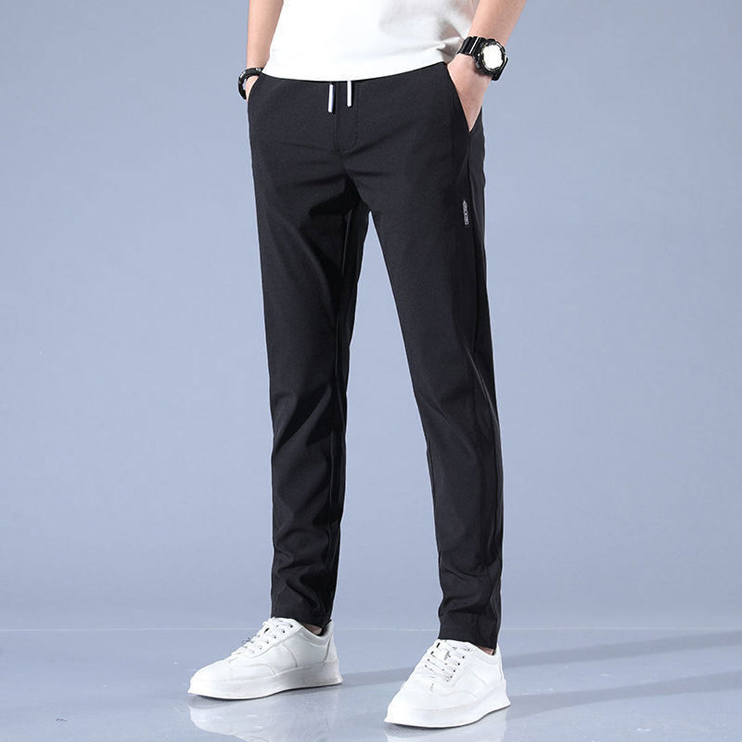Jace | Slim Drawstring Waist Trousers