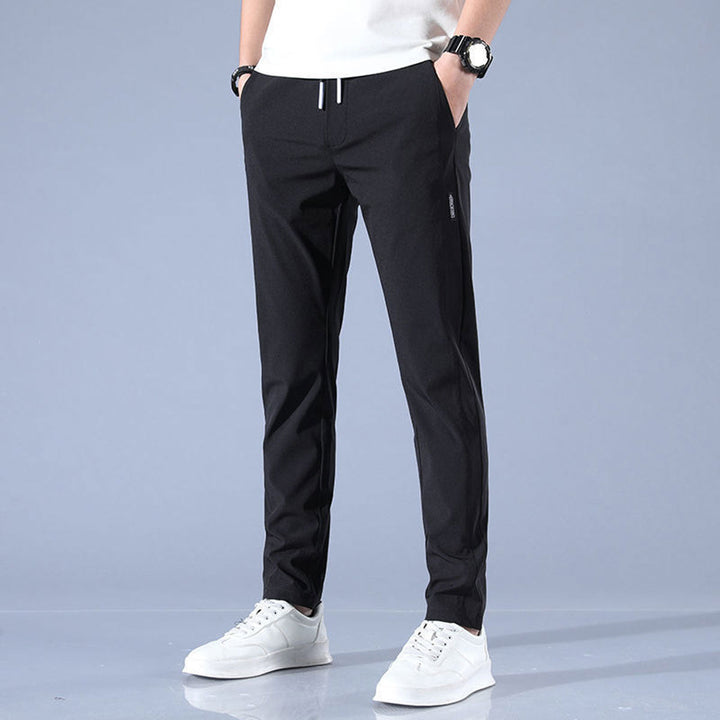 Jace | Slim Drawstring Waist Trousers