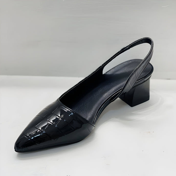 Anetta | Pointed Toe Slingback Flats