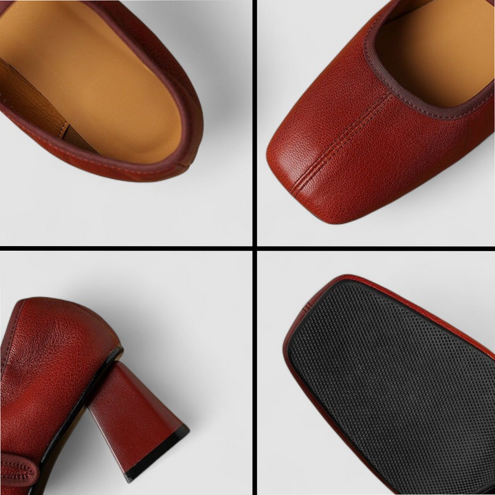 Basma | Double Strap Mary Jane Flats