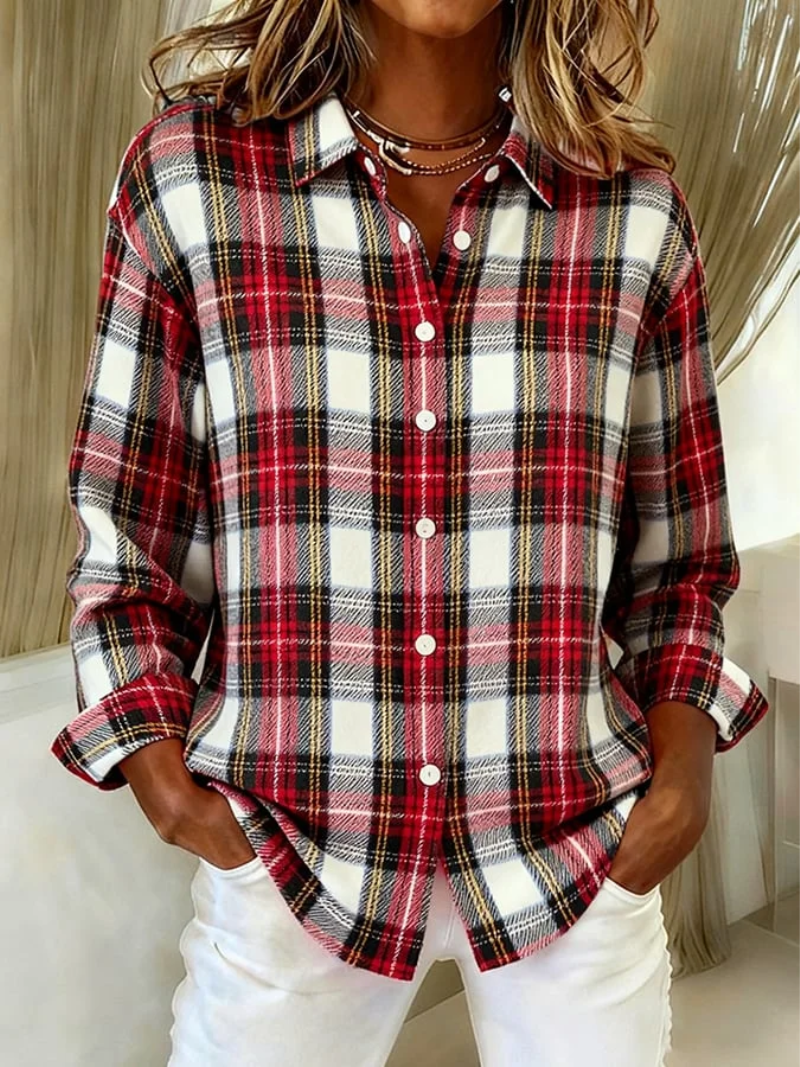 Charisma | Classic Checked Blouse