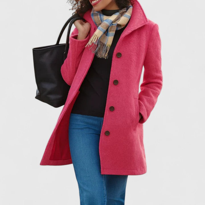 Irma | Classic Button Coat