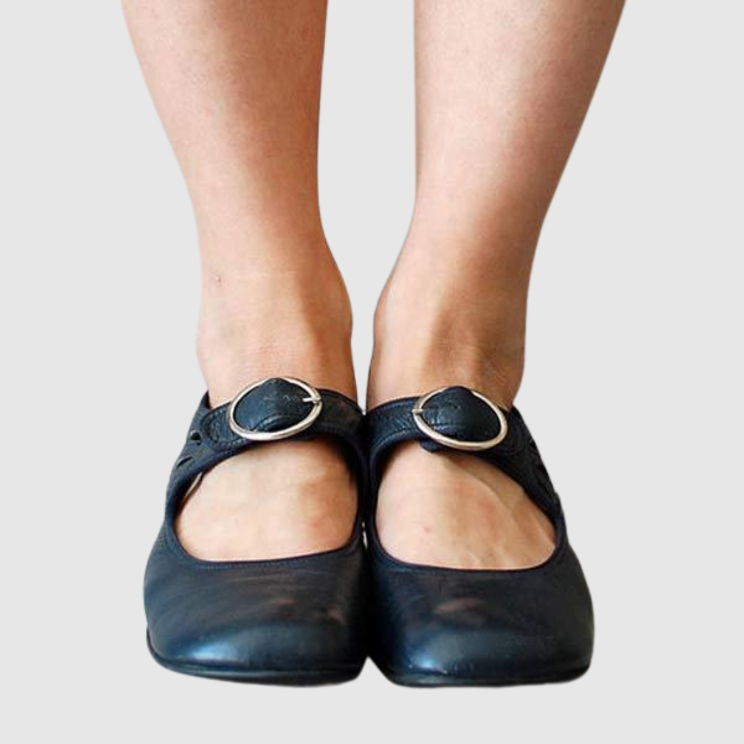 Donatella | Buckled Strap Mary Jane Heels