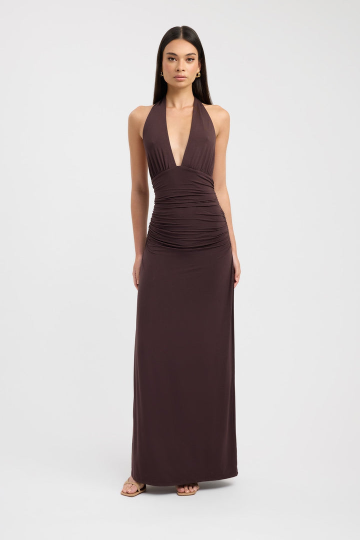 Arabella | Halter Style Maxi Dress