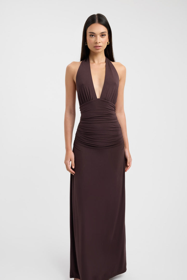 Arabella | Halter Style Maxi Dress