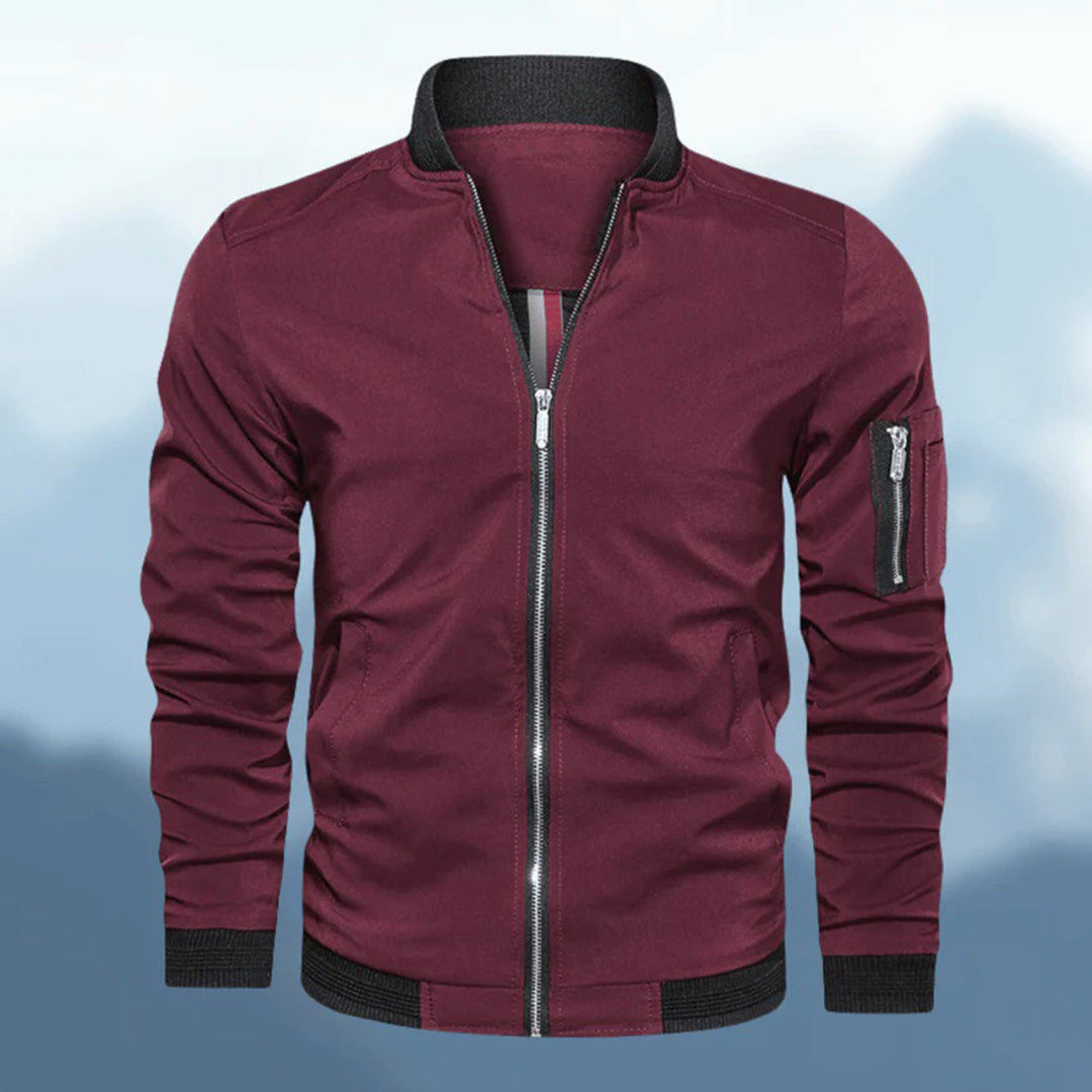Ambrose | Slim-Fit Bomber Jacket