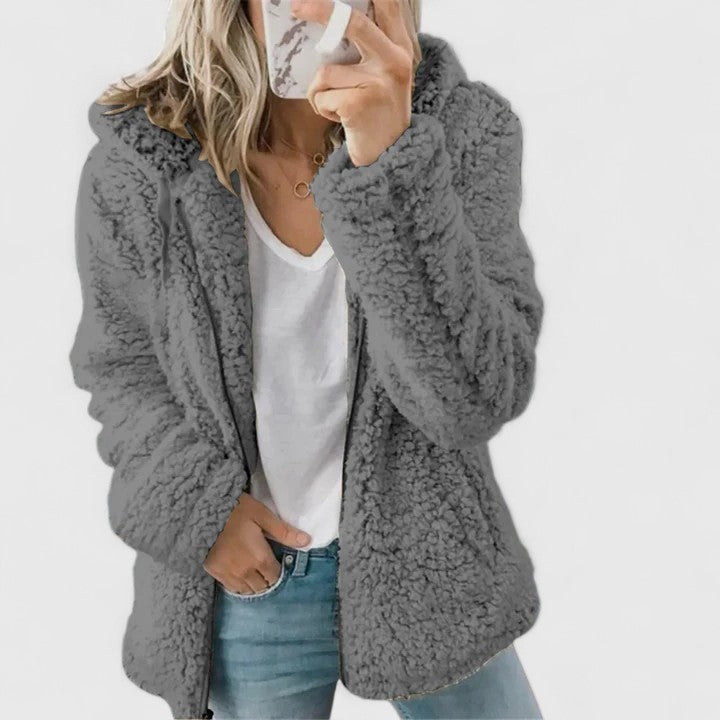 Stacy | Cozy Teddy Fur Jacket