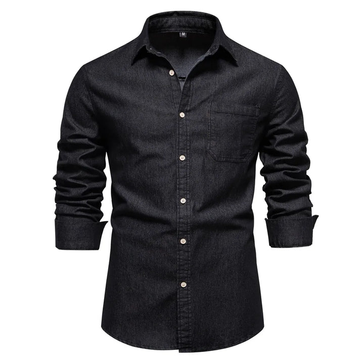 Hunter | Light Blue Denim Button Shirt