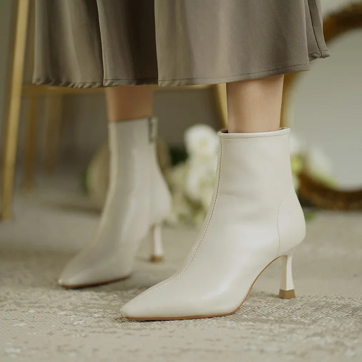 Prairie | Pointed Toe Stiletto Ankle Boots