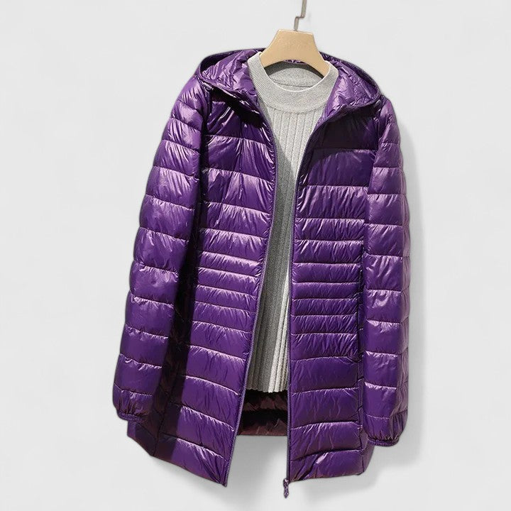 Lakshmi | Hooded Lightweight Puffer Jacket Women