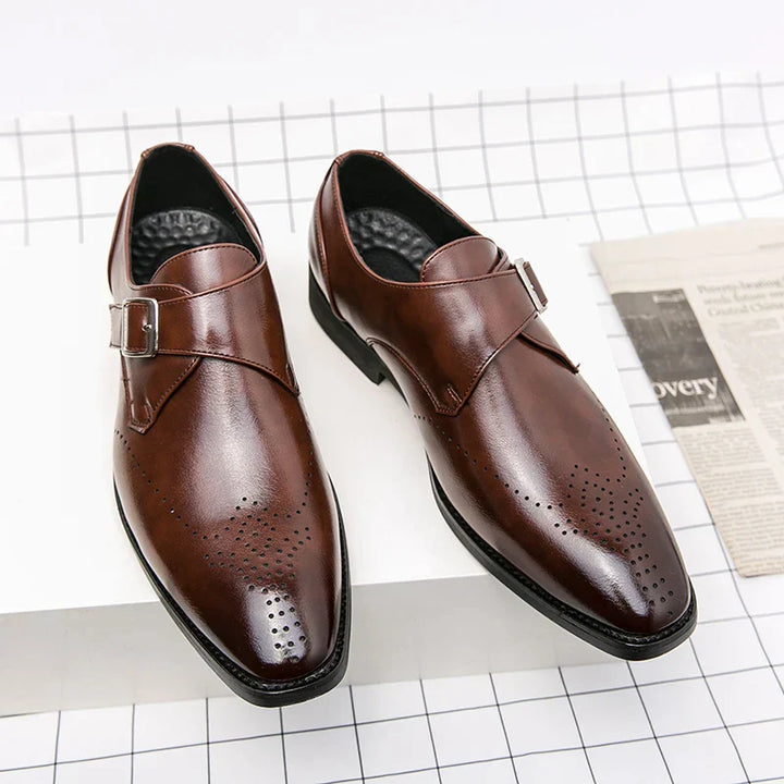 Theodore | Buckle Strap Monk Shoes