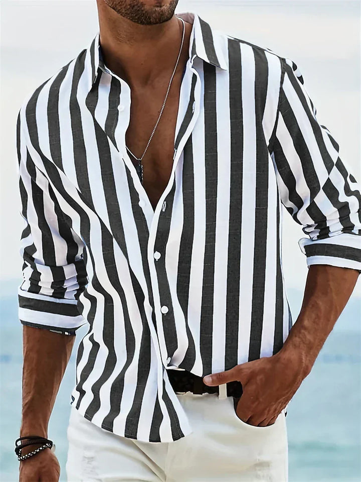 Anton | Striped Relaxed Summer Shirt