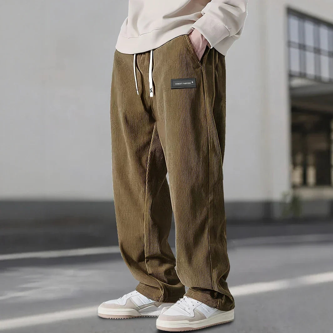 Ash | Wide Leg Ribbed Lounge Pants