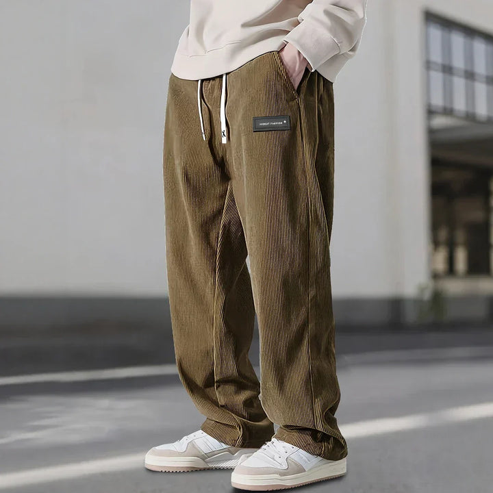 Ash | Wide Leg Ribbed Lounge Pants