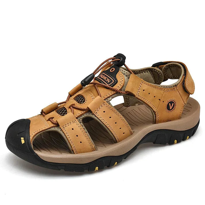 Rafael | Closed-Toe Adjustable Strap Sandals