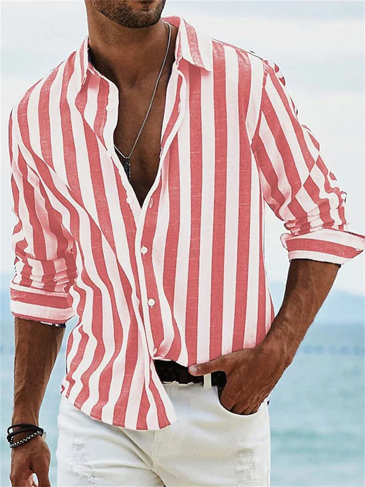 Anton | Striped Relaxed Summer Shirt