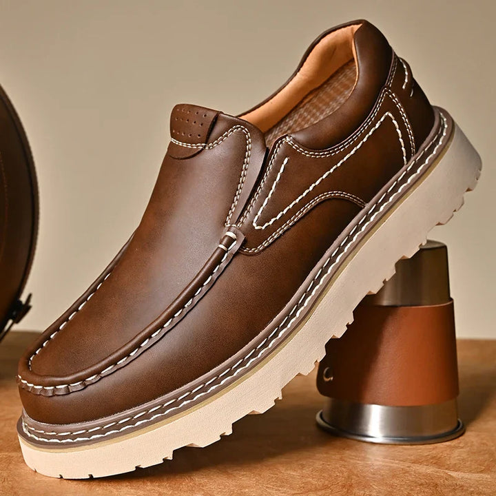 Angus | Slip-On Loafers Thick Sole