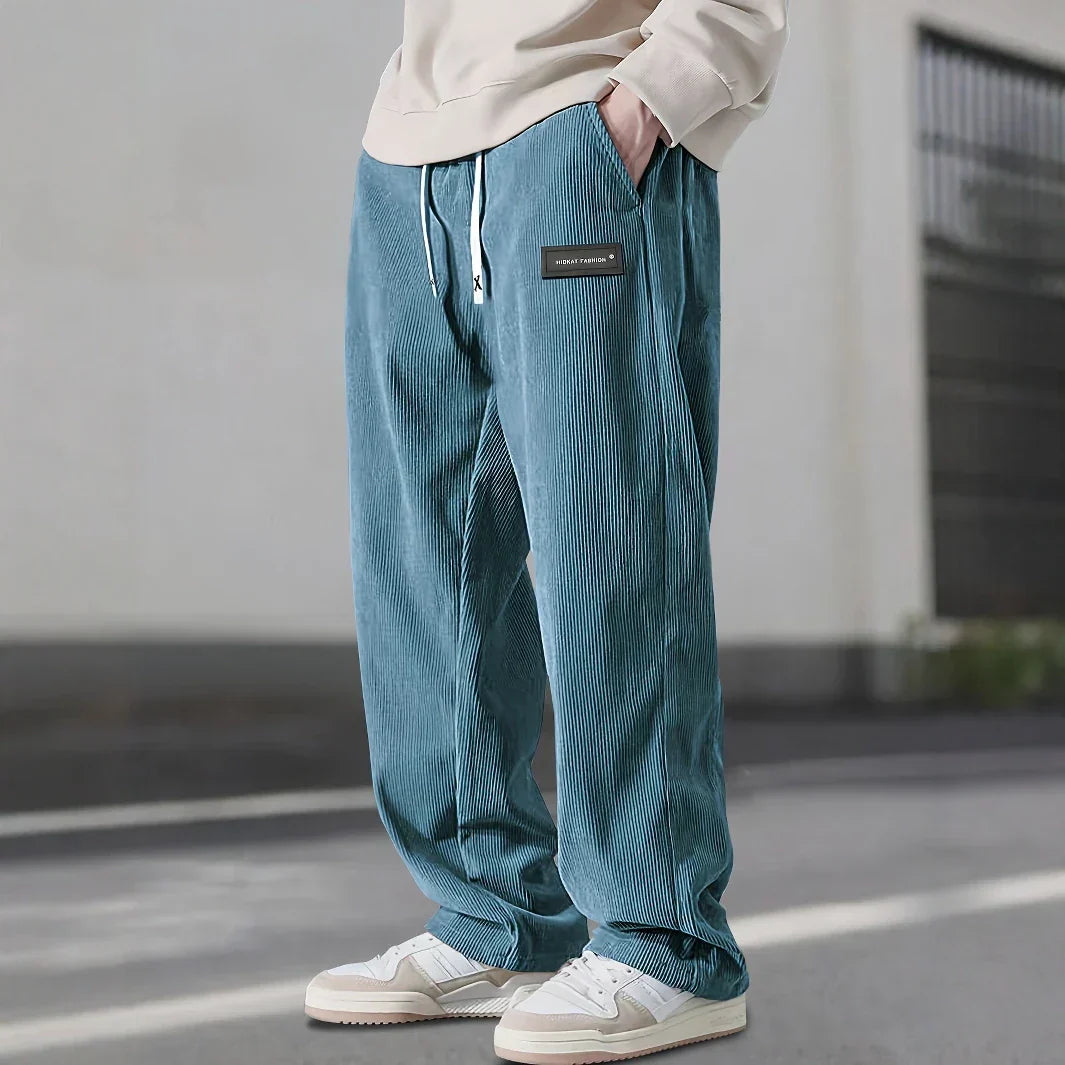 Ash | Wide Leg Ribbed Lounge Pants