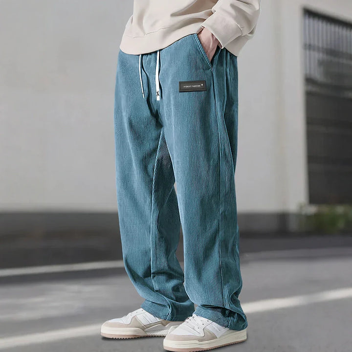 Ash | Wide Leg Ribbed Lounge Pants