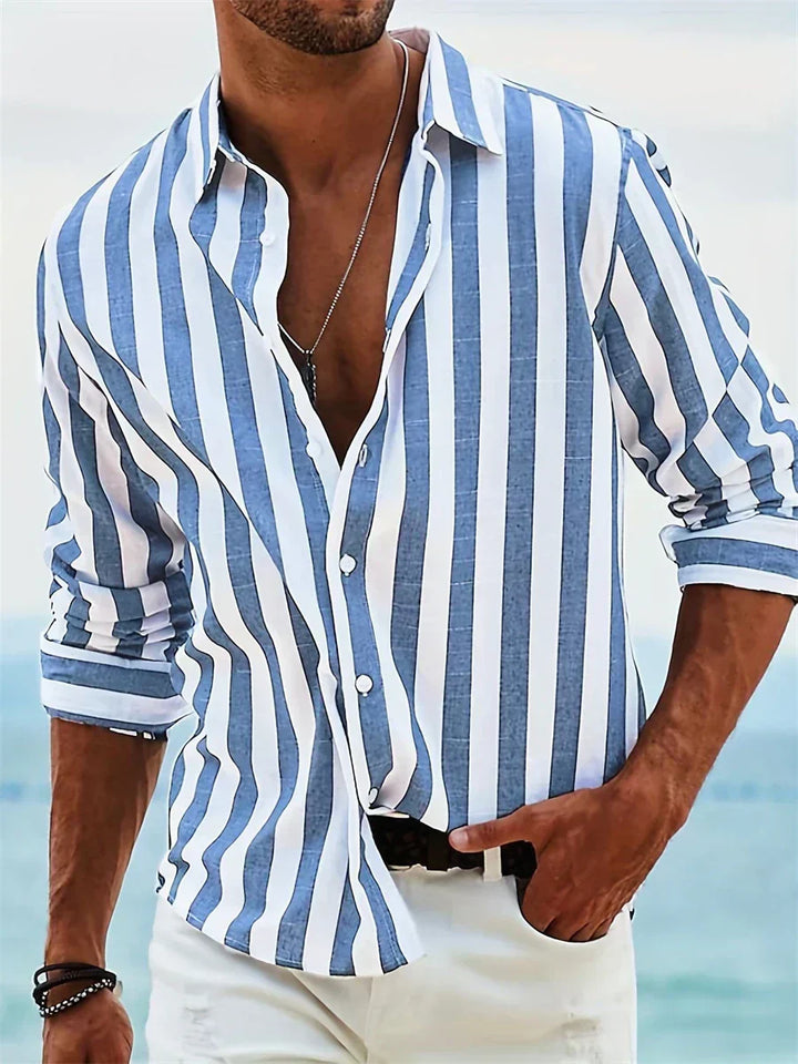 Anton | Striped Relaxed Summer Shirt
