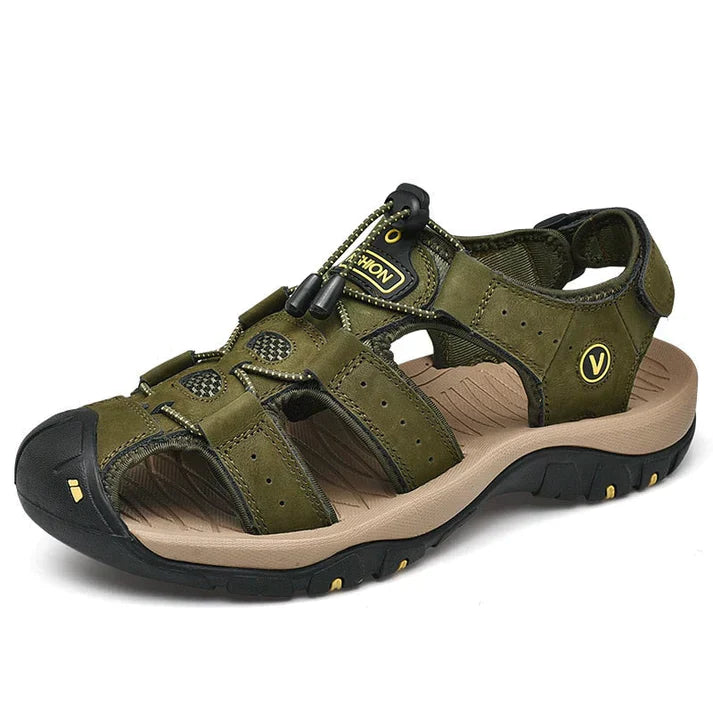 Rafael | Closed-Toe Adjustable Strap Sandals