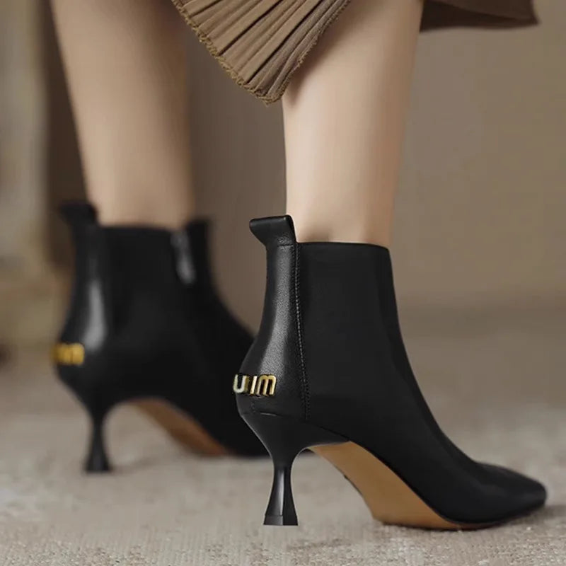 Sienna | Ankle Boots Pointed Toe Heel
