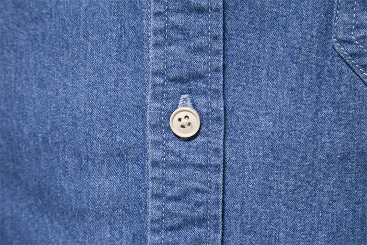 Hunter | Light Blue Denim Button Shirt