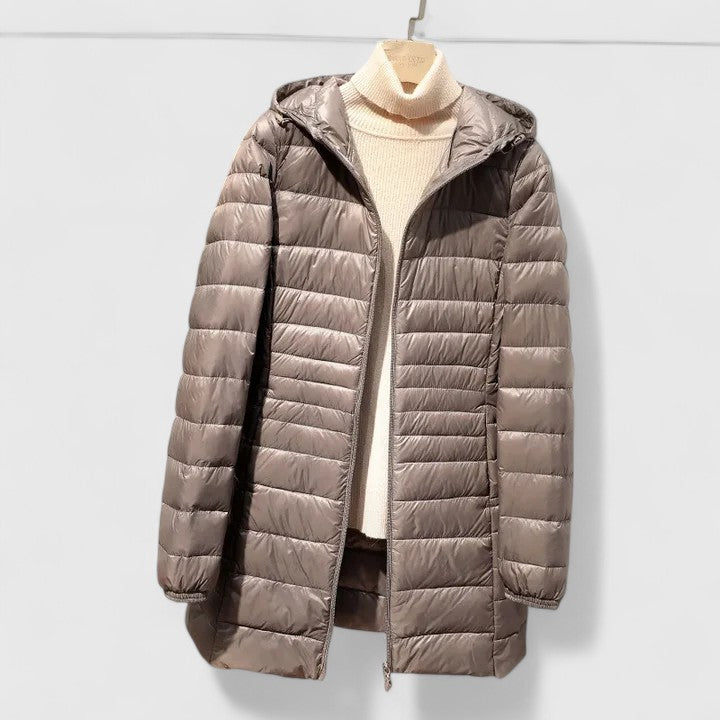 Lakshmi | Hooded Lightweight Puffer Jacket Women