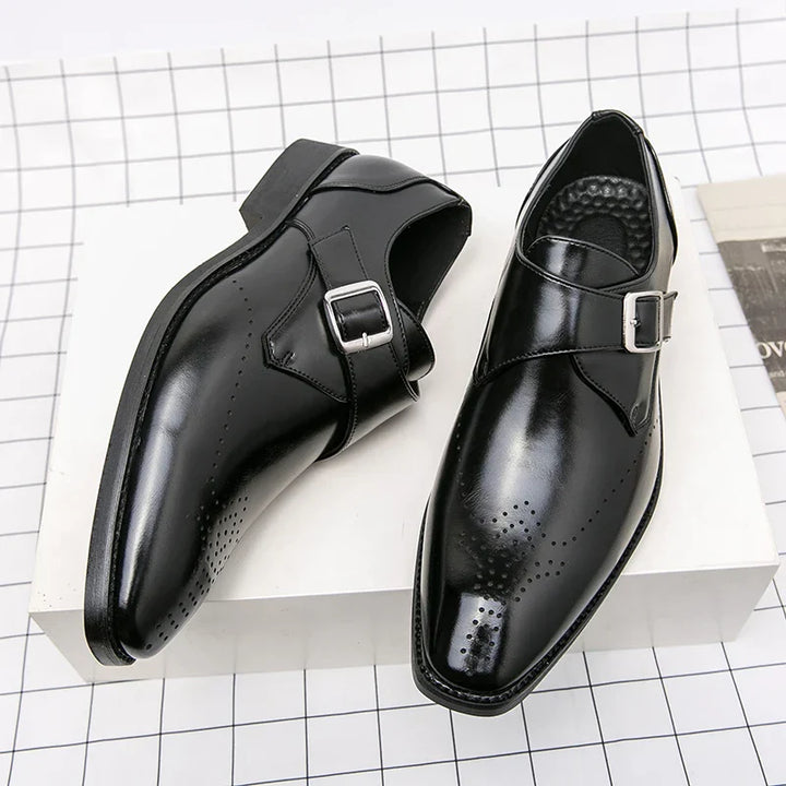 Theodore | Buckle Strap Monk Shoes