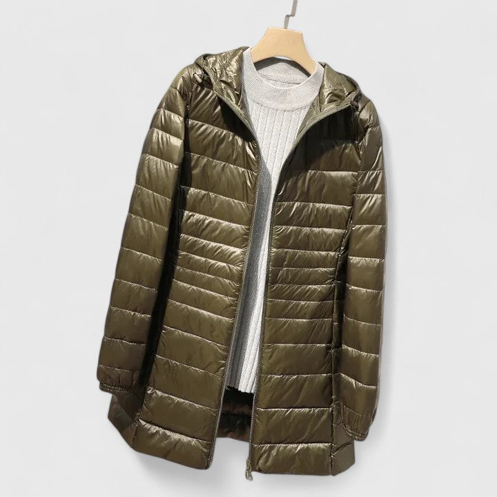Lakshmi | Hooded Lightweight Puffer Jacket Women