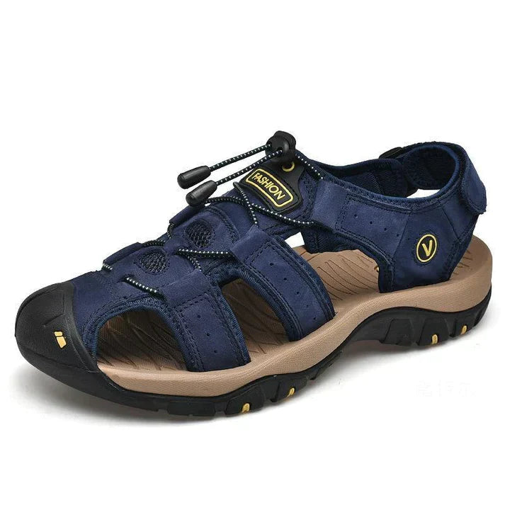 Rafael | Closed-Toe Adjustable Strap Sandals