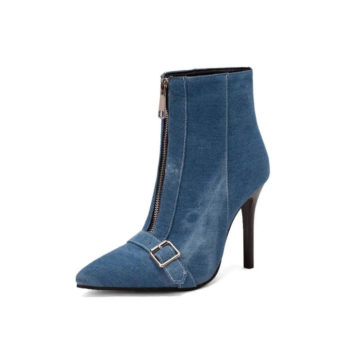 Anica | Pointed Stiletto Ankle Boots