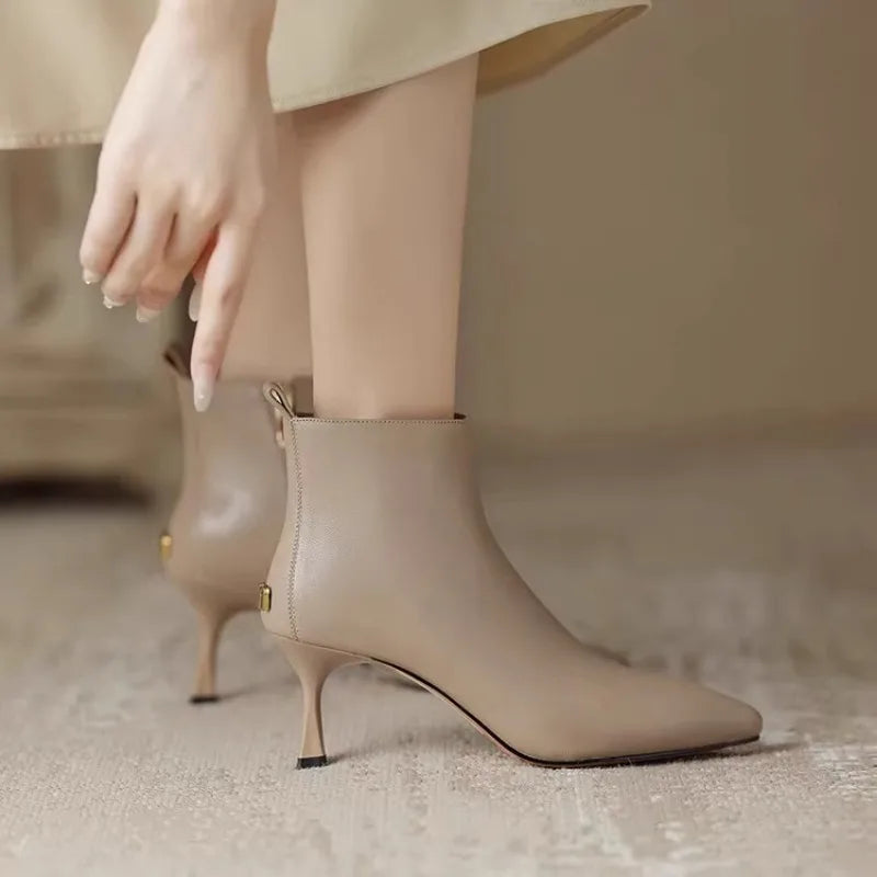 Sienna | Ankle Boots Pointed Toe Heel