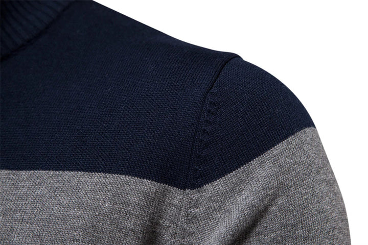 Alden | Modern Zip Collar Sweater